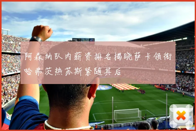阿森纳队内薪资排名揭晓萨卡领衔哈弗茨热苏斯紧随其后