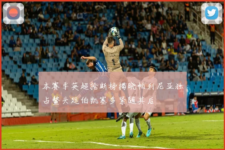 本赛季英超抢断榜揭晓帕利尼亚独占鳌头廷伯凯塞多紧随其后